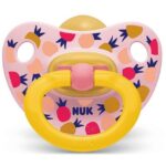 Nuk Classic Happy Kids Πιπίλα απο Καουτσούκ με Κρίκο Μεγέθους 3 (18-36 Μηνών) 1τμχ