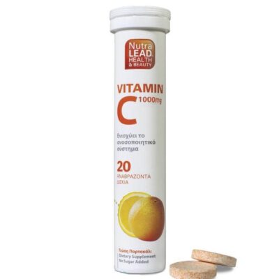 Nutralead Βιταμίνη C 1000mg 20 Αναβρ. Δισκία