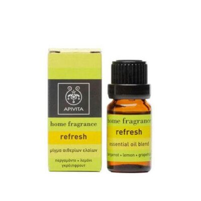 Apivita Essential Oil Blend Refresh Με Περγαμόντο & Λεμόνι 10ml