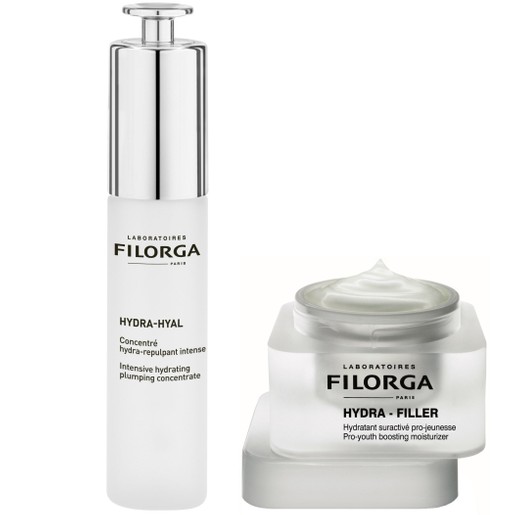Filorga Hydration Supreme Hydra - Hyal Ορός Βαθιάς Ενυδάτωσης & Επαναφοράς Πυκνότητας 30ml & Hydra-Filler Booster Νεότητας 15ml