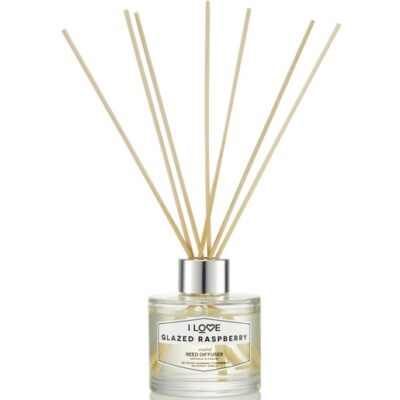 I love... Glazed Raspberry Reed Diffuser Αρωματικά Sticks100ml