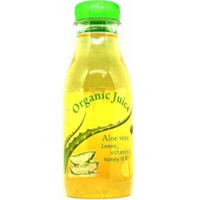 Erythro Forte Organic Juice Aloe Vera Χυμός Αλόης Lemon Συμβάλλει στην Αποτοξίνωση & στην Καλή Υγεία του Οργανισμού 500gr