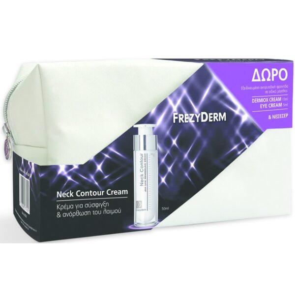 Frezyderm Πακέτο Προσφοράς Neck Contour Cream Κρέμα Ανόρθωσης-Σύσφιξης Λαιμού 50ml