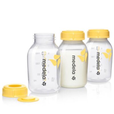 Medela Φιάλες Μητρικού Γάλακτος Χρώμα Κίτρινο 3 τεμάχια x 150ml