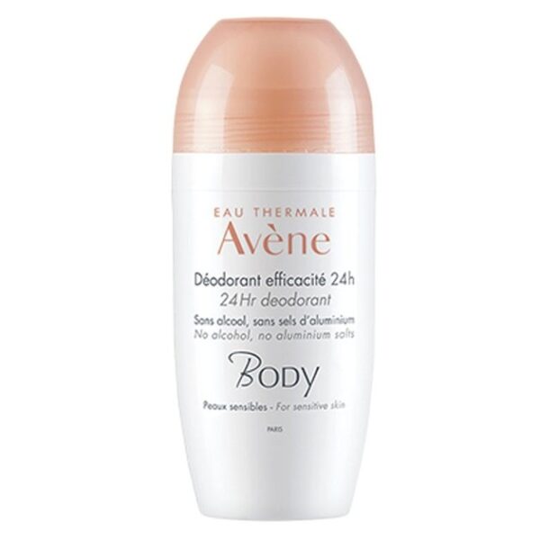Avene Body Deodorant Roll-On Efficacite 24h
