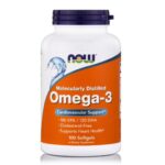Now Foods Omega-3 1000mg Συμπλήρωμα Διατροφής Ωμέγα-3 Λιπαρών Οξέων 100 Softgels