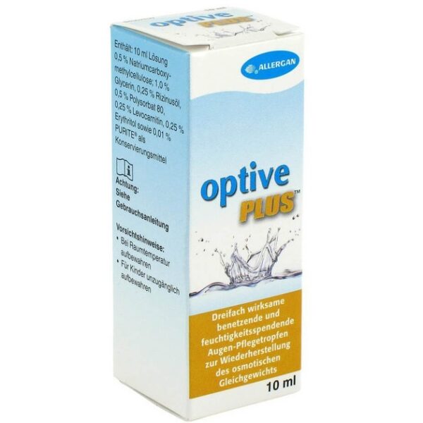 Optive Plus Eye Drops 10ml