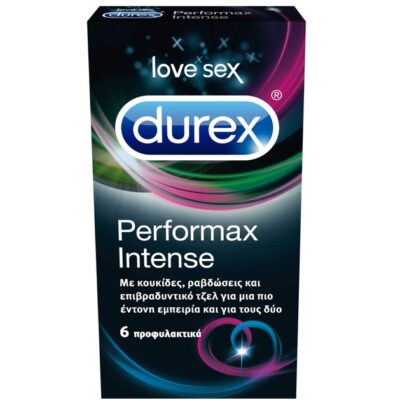 Durex Performax Intense 6 Τεμάχια