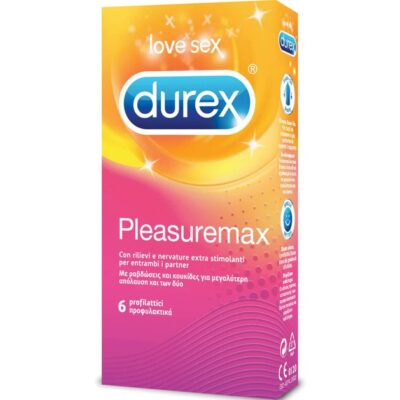 Durex Pleasuremax 6 Τεμάχια