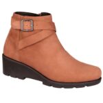 Scholl Shoes Peyton Tan Ταμπά Γυναικεία Ανατομικά Παπούτσια Χαρίζουν Σωστή Στάση & Φυσικό Χωρίς Πόνο Βάδισμα 1 Ζευγάρι