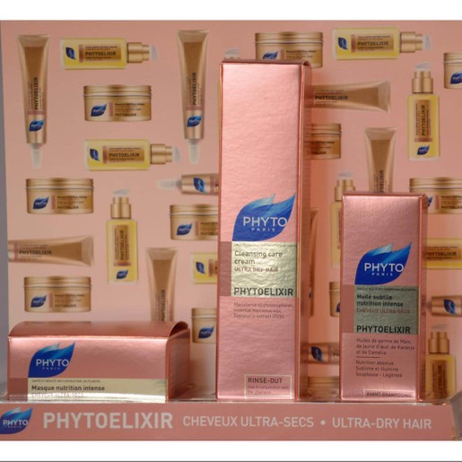 Phyto Travel Set PhytoElixir Huile Subtile 10ml & Cleansing Care Cream 30ml & Masque Nutrition 50ml