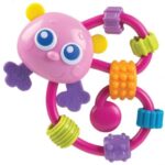 Playgro Curly Critter Παιδική Κουδουνίστρα Ποντικάκι 3m+ BPA Free