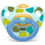 Nuk Classic Happy Kids Πιπίλα απο Καουτσούκ με Κρίκο Μεγέθους 3 (18-36 Μηνών) 1τμχ