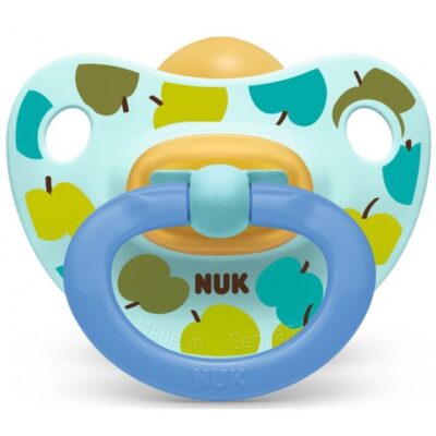 Nuk Classic Happy Kids Πιπίλα απο Καουτσούκ με Κρίκο Μεγέθους 3 (18-36 Μηνών) 1τμχ