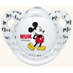 Nuk Trendline Disney Mickey Πιπίλα Γκρι Σιλικόνης 0-6m 1 τεμάχιο