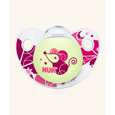 Nuk Trendline Night & Day Πιπίλα Σιλικόνης Χωρίς Κρίκο 1τμχ