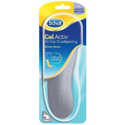 Dr Scholl Gel Activ Boots Πάτοι Υποστήριξης του Πέλματος για Χειμερινές Μπότες 1 ζευγάρι