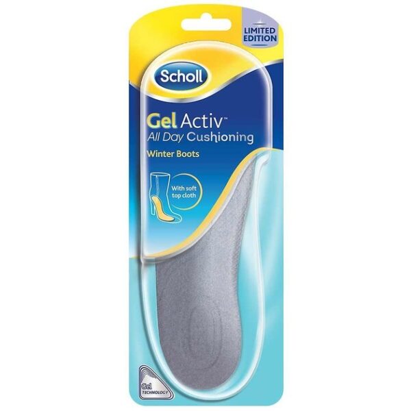 Dr Scholl Gel Activ Boots Πάτοι Υποστήριξης του Πέλματος για Χειμερινές Μπότες 1 ζευγάρι