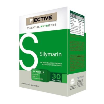 Fective Silymarin Για Αποτοξίνωση Με Ισχυρές Αντιοξειδωτικές Ιδιότητες 140mg 30caps