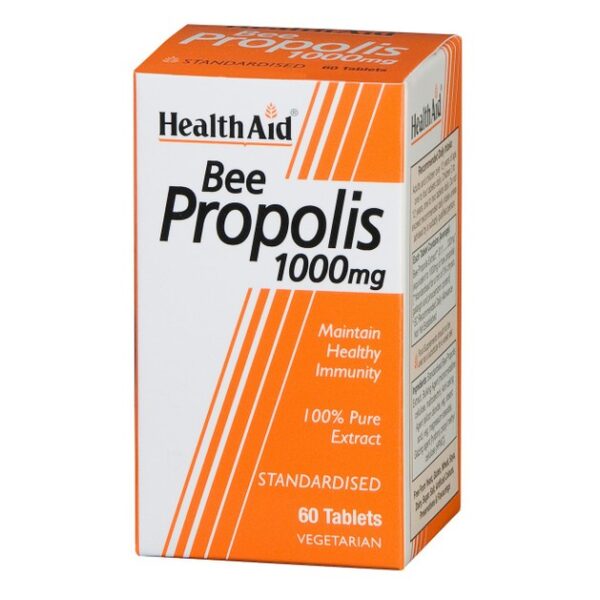 Health Aid Bee Propolis 1000mg 60tabs