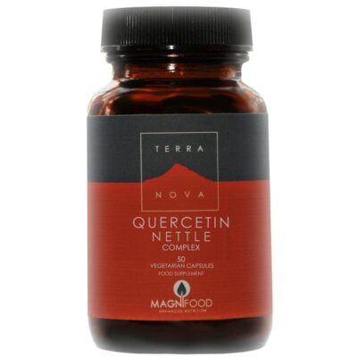 Terranova Quercetin Nettle Complex Ο πιο Ολοκληρωμένος Φυσικός Συνδυασμός Κατά των Αλλεργιών 50veg.caps