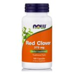 Now Foods Red Clover 375mg Συμπλήρωμα Διατροφής από Κόκκινο Τριφύλλι για την Αντιμετώπιση των Δερματικών Προβλημάτων 100 VegCaps