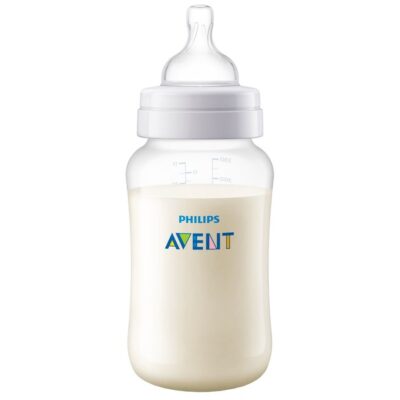 Avent Anti-colic Μπιμπερό Κατά των Κολικών Πολυπροπυλένιο Θηλή Μέτριας Ροής 3m+ 330ml Scf816/7