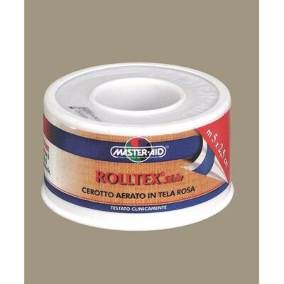 Master Aid Dermatess Roll Tex Skin Ρολλό Ύφασμα Σε Καφέ Χρώμα
