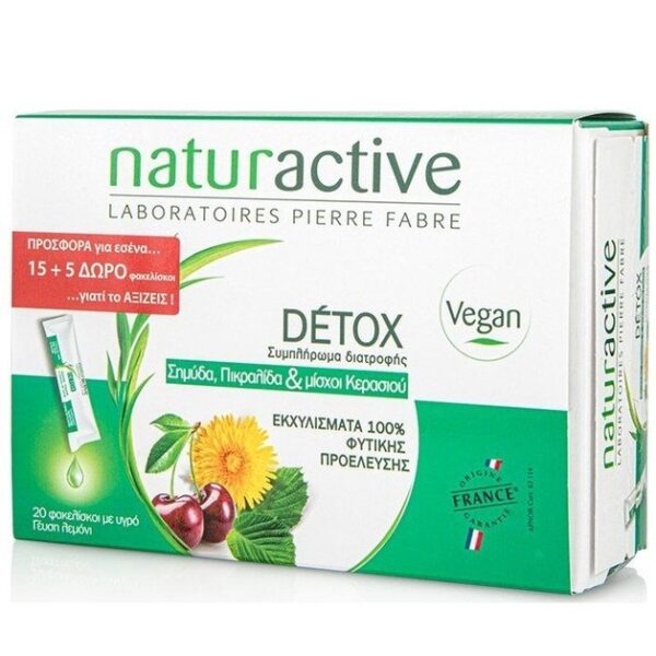 Naturactive Promo Detox Συμπλήρωμα Διατροφής Με Σημύδα