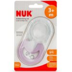Nuk Cool Σετ Δακτυλίων Οδοντοφυΐας 3m+ Ροζ 1τμχ