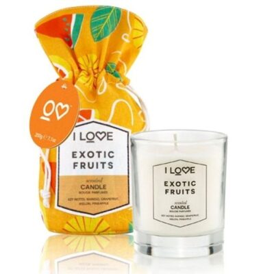 I Love... Exotic Fruits Scented Candle Αρωματικό Κερί 200gr