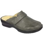 Scholl Shoes Genziana Γκρι Γυναικείες Ανατομικές Παντόφλες