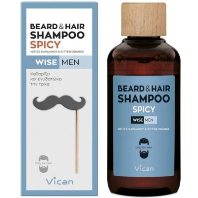 Vican Wise Men Beard & Hair Shampoo Spicy 200ml