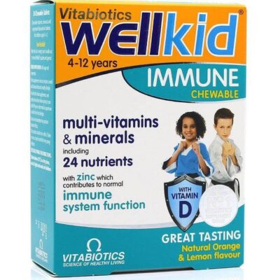Vitabiotics Wellkid Immune 30chewable tabs