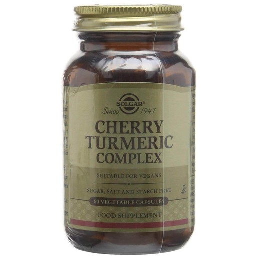 Solgar Cherry Turmeric Complex 60 veg caps
