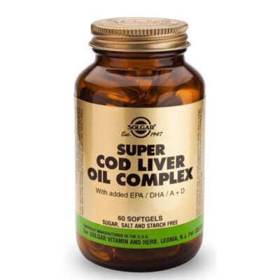 Solgar Super Cod Liver Oil Complex 60 softgels