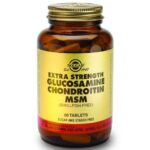 Solgar Extra Strength Glucosamine Chondroitin MSM 60 tabs