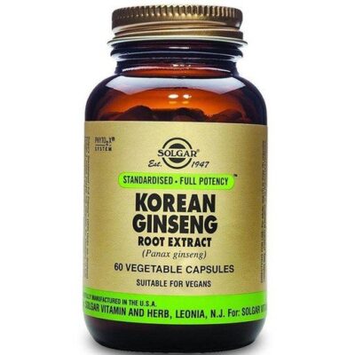 Solgar Sfp Korean Ginseng Root Extract veg.caps