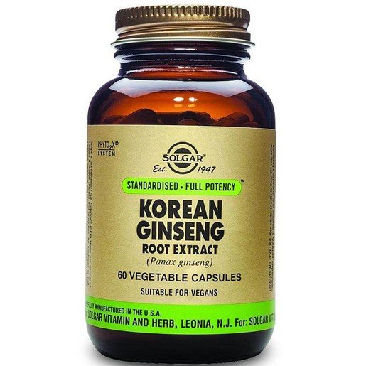 Solgar Sfp Korean Ginseng Root Extract veg.caps