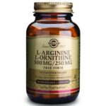 Solgar L-Arginine L-Ornithine 500mg/250mg 50 veg.caps