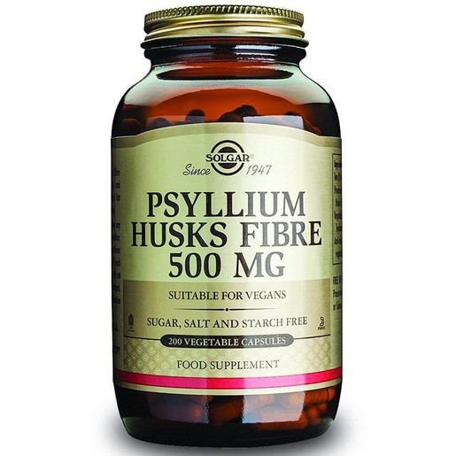 Solgar Psyllium Husks Fibre veg.caps/powder