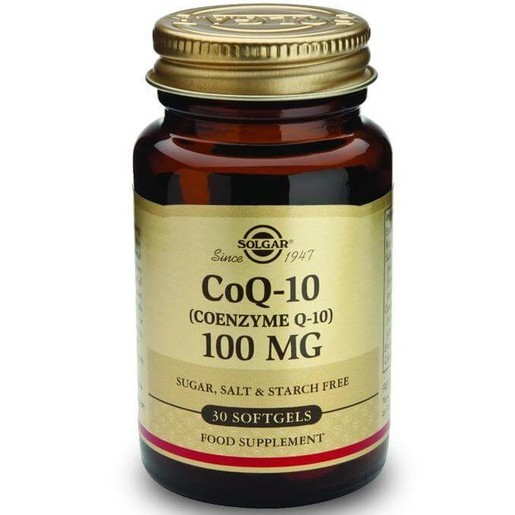 Solgar Coenzyme CοQ10 100mg 30 softgels