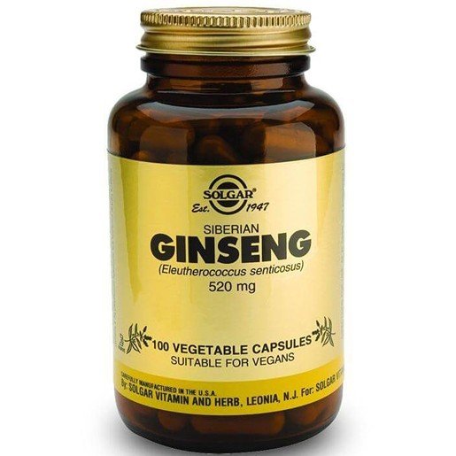 Solgar Siberian Ginseng 520mg 100 veg.caps