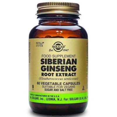 Solgar Sfp Siberian Ginseng Root Extract 60 veg.caps