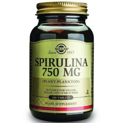 Solgar Spirulina 750mg 100 tabs