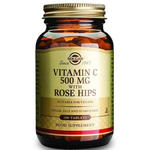Solgar Rose Hips Vitamin C tabs