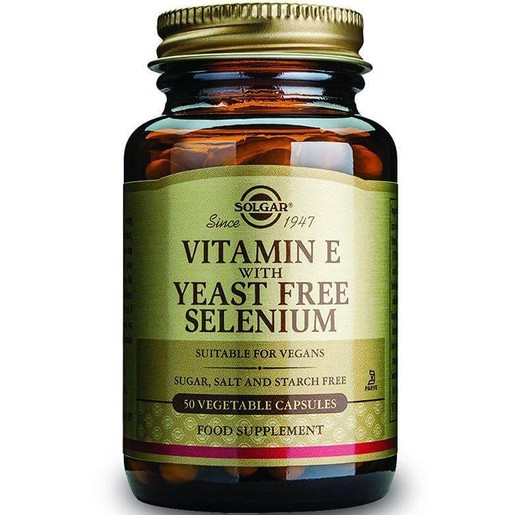Solgar Vitamin E With Yeast-Free Selenium veg.caps