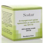 Sostar Αντιγηραντική Κρέμα Προσώπου με Αντηλιακό Δείκτη Προστασίας Spf30