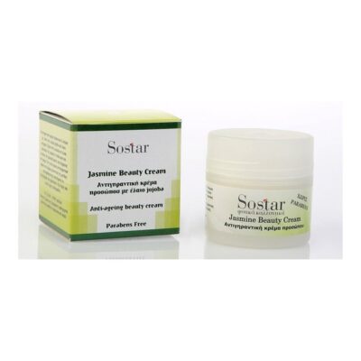 Sostar Jasmine Beauty Cream Αντιγηραντική Κρέμα Προσώπου για Ξηρές - Πολύ Ξηρές Επιδερμίδες 50ml