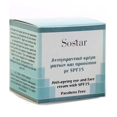 Sostar Face & Eye Cream Spf15